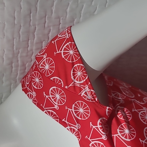 Bicycle Pattern Dress - Picture 4 of 8